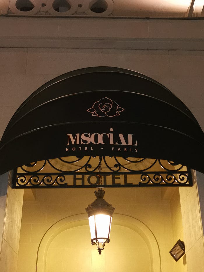 M Social Hotel Paris Opera : Opening !