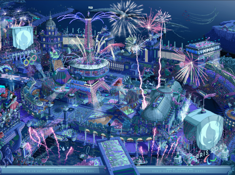 Paris 2024 Official Posters by Ugo Gattoni to Launch with Augmented Reality Experience
